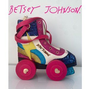 Betsey Johnson RollerGirl Kitsch Crossbody Bag
